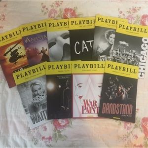 Anastasia and Bandstand Playbill Bundle